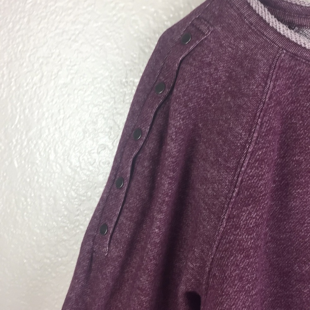 Rock & Republic Maroon Sweater in XL - Picture 4 of 6